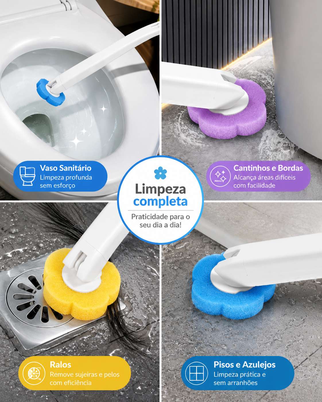 Escova Sanitária Descartável Premium