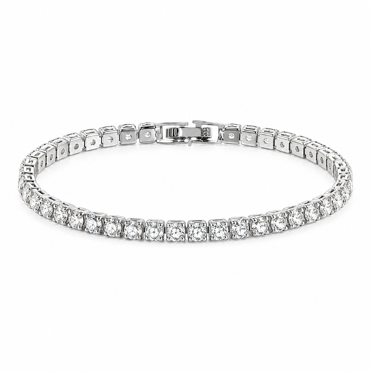 Pulseira Tennis Prata 925
